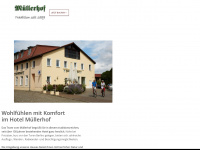 hotel-muellerhof.de Webseite Vorschau