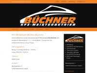 kfz-buechner.de Webseite Vorschau