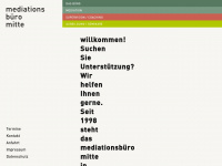 mediationsbuero-mitte.de Webseite Vorschau