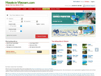 hotels-in-vietnam.com Webseite Vorschau