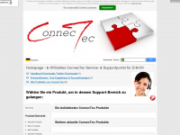 connectec.de Webseite Vorschau