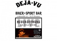 dejavu-bar.de Webseite Vorschau