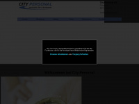 city-personal.de Webseite Vorschau