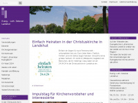 dekanat-landshut.de Webseite Vorschau