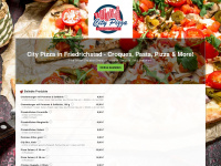 city-pizza-friedrichstadt.de Webseite Vorschau