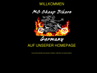 cheap-bikers.de Webseite Vorschau