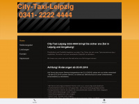 city-taxi-leipzig22224444.de Webseite Vorschau
