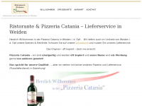 catania-weiden.de Webseite Vorschau
