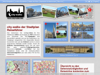 city-walks.info Webseite Vorschau