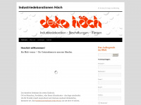 deko-hoech.de Webseite Vorschau