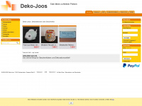 deko-joos.de Webseite Vorschau