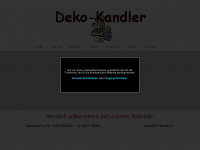 deko-kandler.de Webseite Vorschau
