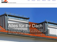 dach-grimm.de Webseite Vorschau