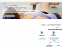 conny-saxe.de Webseite Vorschau