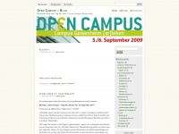 campusopen.wordpress.com Webseite Vorschau