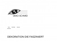 deko-schmid.de Webseite Vorschau