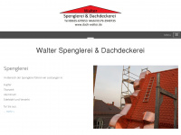 dach-walter.de Webseite Vorschau