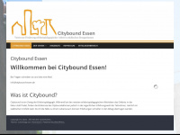 citybound-essen.de Webseite Vorschau