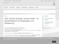 cnc-technik-jansen.de Webseite Vorschau