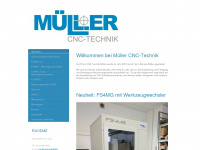 cnc-technik-mueller.de Webseite Vorschau