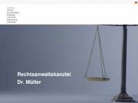 mueller-anwalt.de Webseite Vorschau