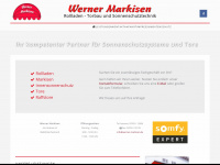 markisen-werner.de Webseite Vorschau