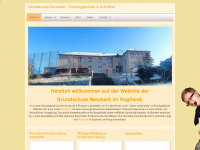 grundschule-neumark.de Webseite Vorschau