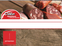 fleischerei-doehler.de Webseite Vorschau