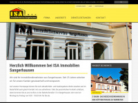isa-immobilien.de Webseite Vorschau