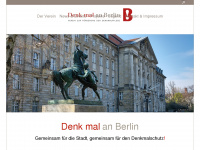 denk-mal-an-berlin.de Webseite Vorschau