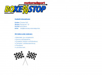 boxenstop-motorradsport.de Webseite Vorschau