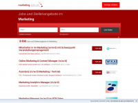 marketing-jobs.de Webseite Vorschau