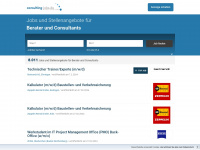 consulting-jobs.de Webseite Vorschau