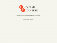 conrad-projekte.de Webseite Vorschau