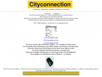 cityconnection.net Webseite Vorschau