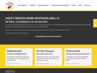 catering-service-suche.de Webseite Vorschau