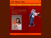 citydancecard.de Webseite Vorschau