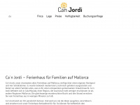 can-jordi.info Webseite Vorschau