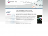 consence.eu Webseite Vorschau
