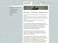 conservation-development.net Webseite Vorschau
