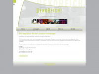 dekoreich.de Webseite Vorschau