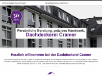 dachdeckerei-cramer.de Webseite Vorschau