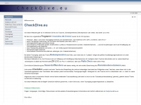 checkdive.eu Webseite Vorschau