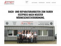 dachdeckermeister-marske.de Webseite Vorschau