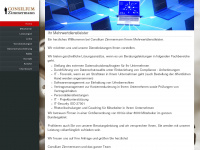 consilium-zimmermann.eu Webseite Vorschau