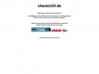 checkin24.de Webseite Vorschau