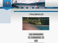 canada-traumhaus-online.de Webseite Vorschau