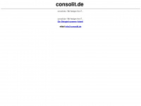 consolit.de Webseite Vorschau