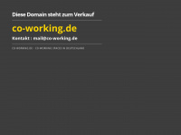 co-working.de Webseite Vorschau