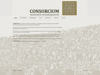 consorcium.de Webseite Vorschau